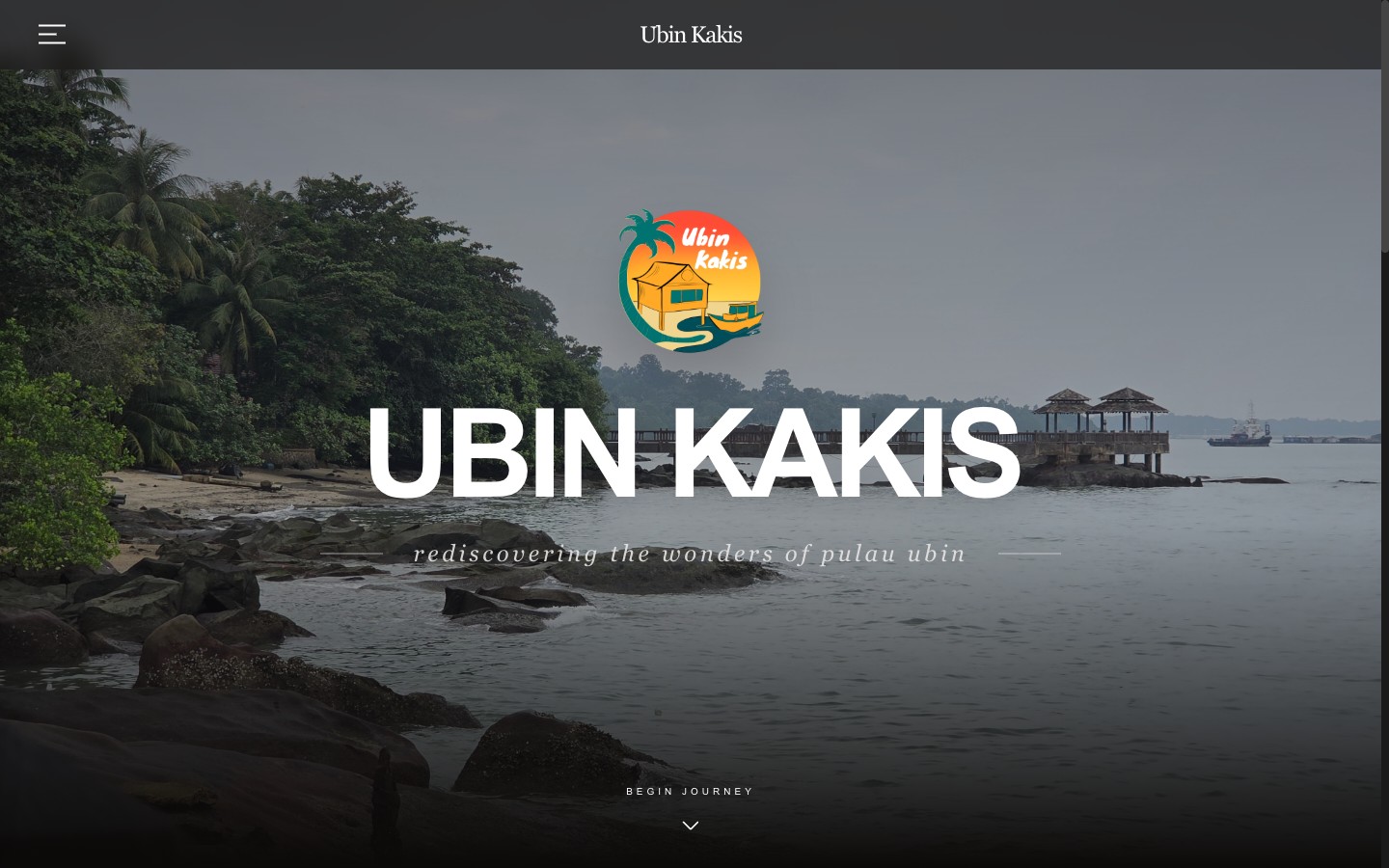 ubinkakis.com, home page